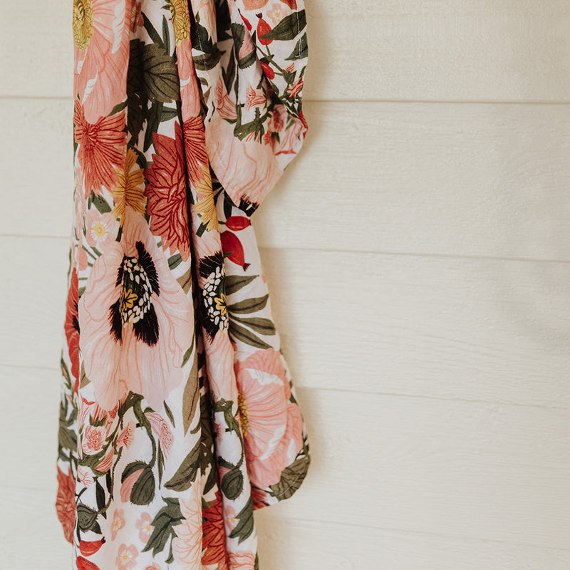Snug as a Bub & Co Swaddle - Les Fleurs