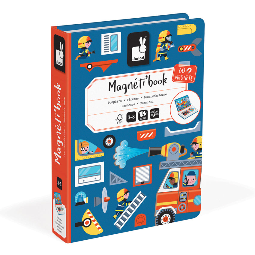 Firefighter Magnetic Book