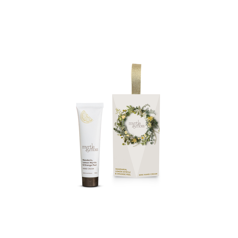 Myrtle & Moss Mini Hand Cream Christmas Ornament