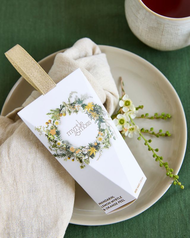 Myrtle & Moss Mini Hand Cream Christmas Ornament