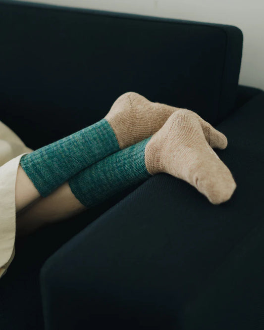 Nishiguchi Kutsushita Mohair Socks - Trail Road