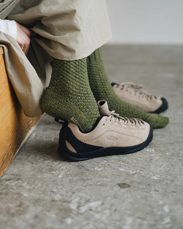 Nishiguchi Kutsushita Wool Cotton Boot Socks - 4 Colours