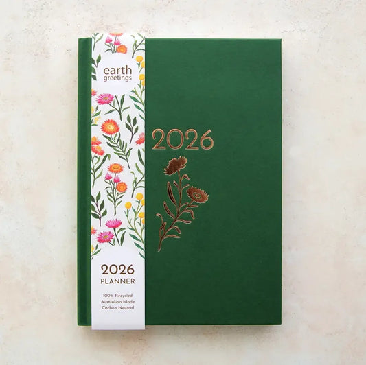 Earth Greetings 2026 Planner - Forest