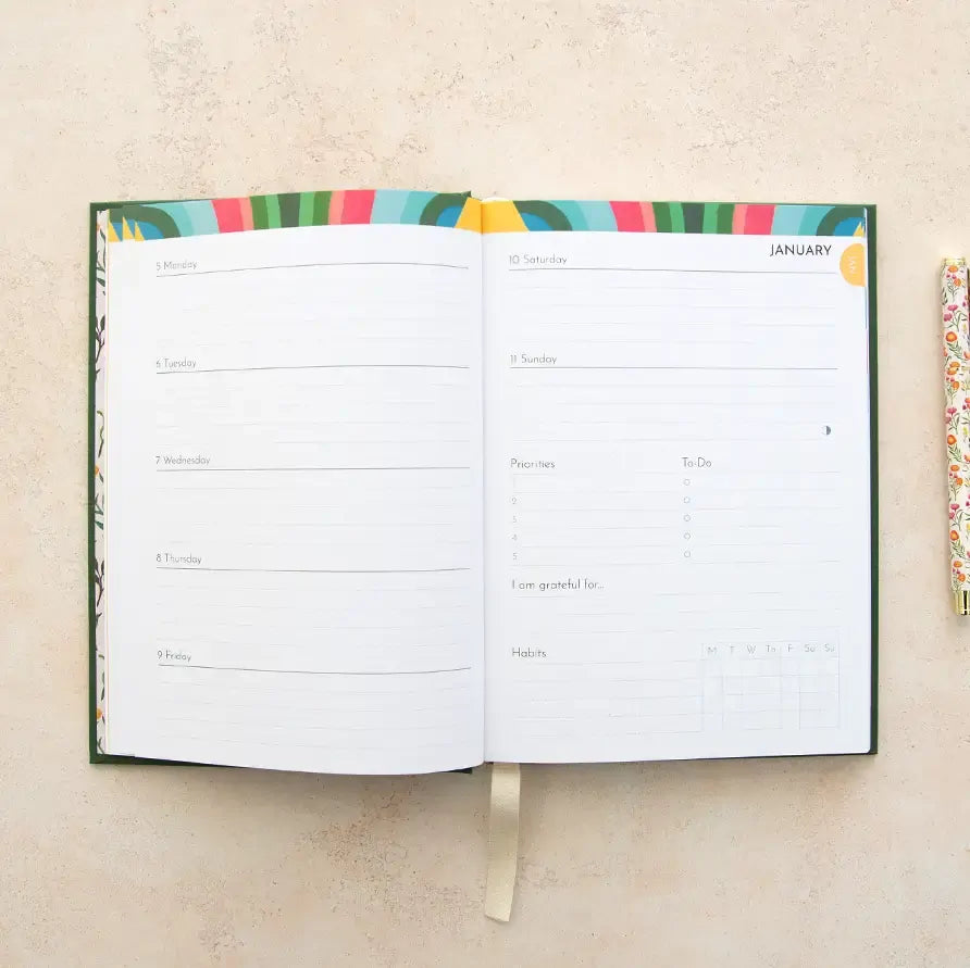 Earth Greetings 2026 Planner - Forest