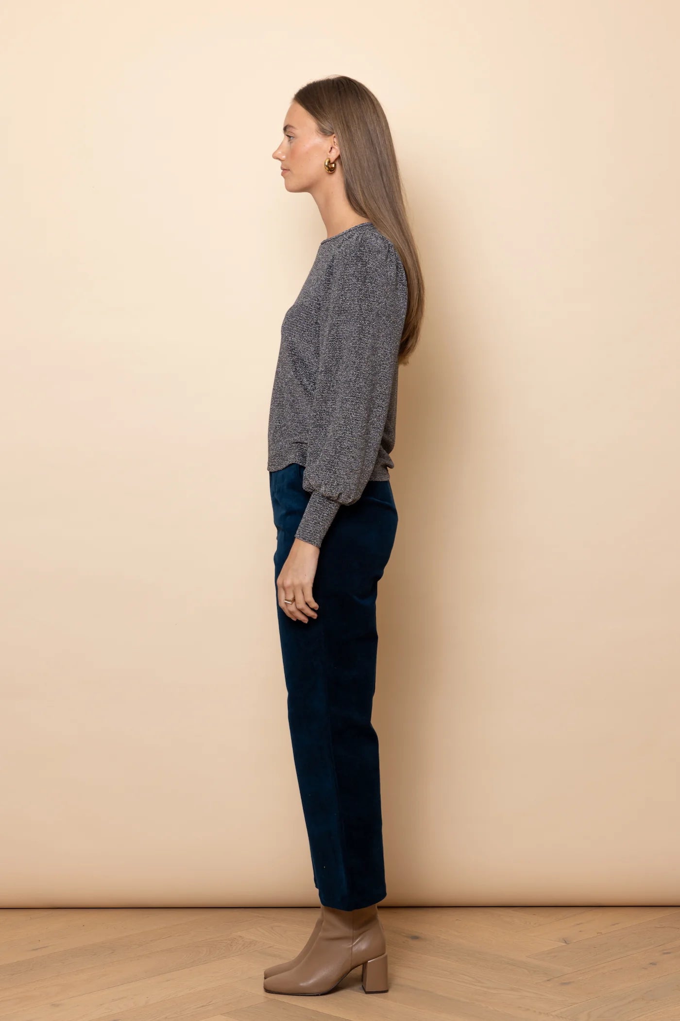 Petrol Velvet Pants - Frock Me Out