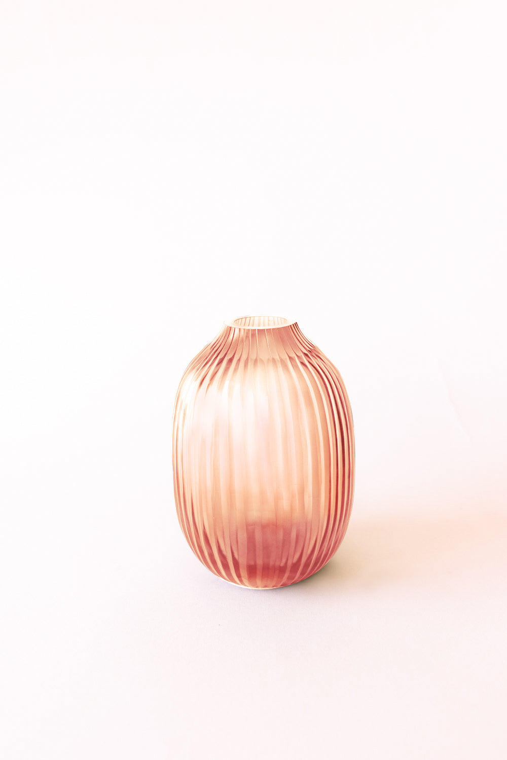 Brian Tunks Cut Glass Vase, Pod.