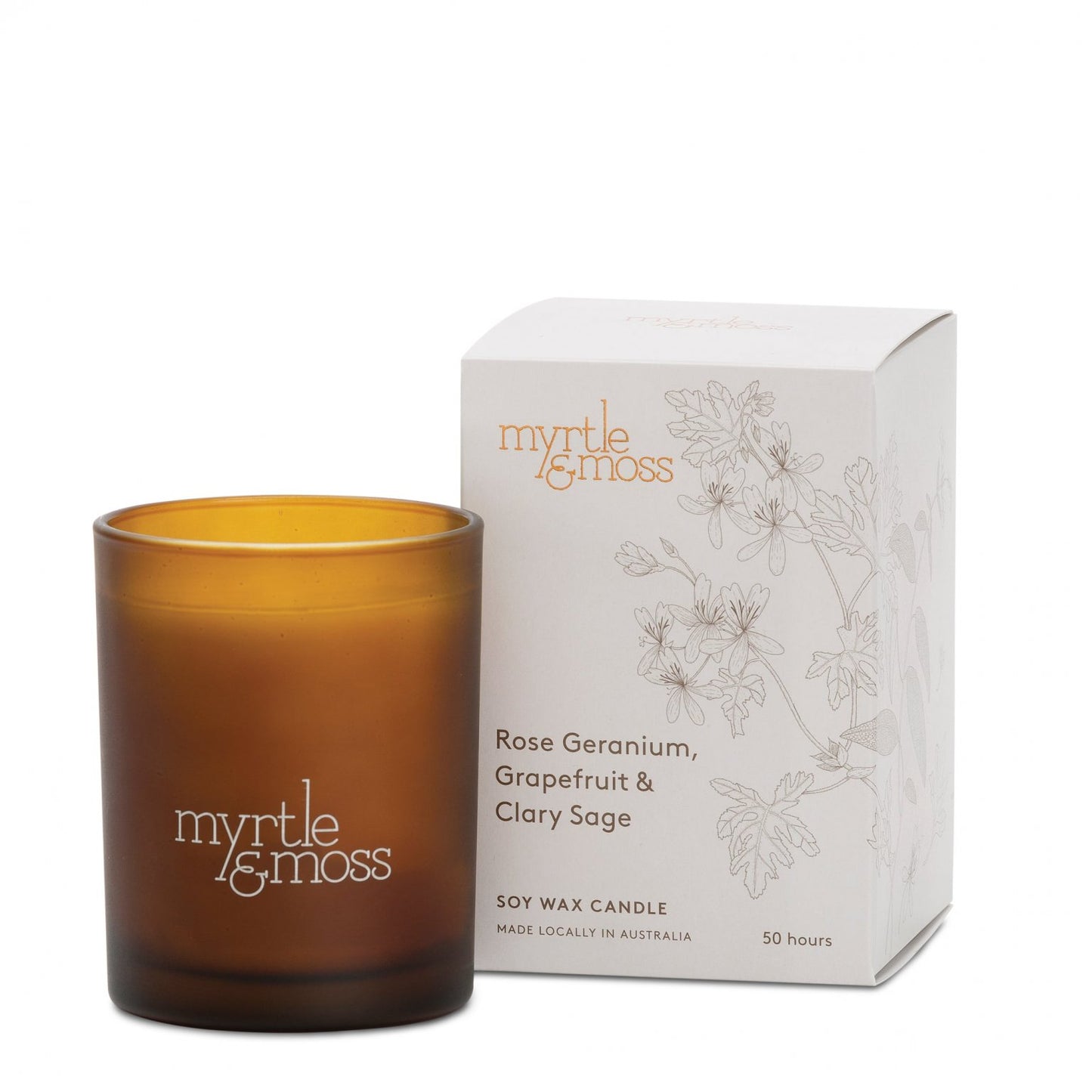 Myrtle and Moss Soy Wax Candle