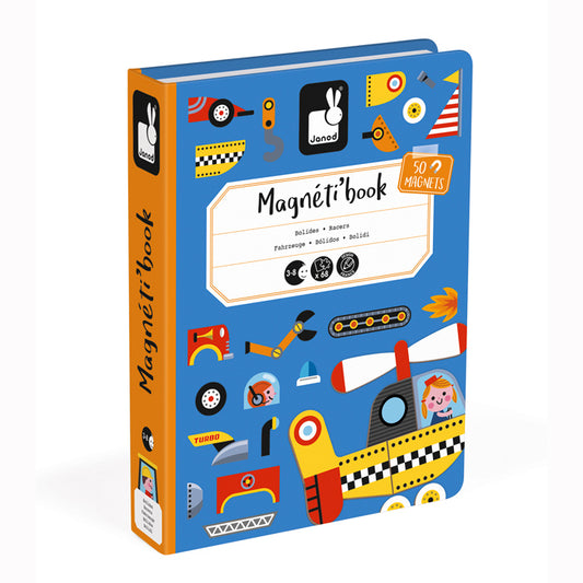 Racers Magnetic Book