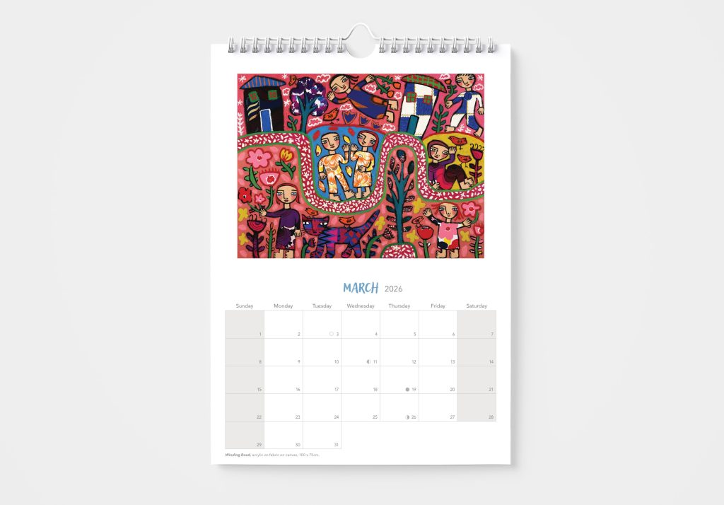 Rebecca Cool 2026 Wall Calendar