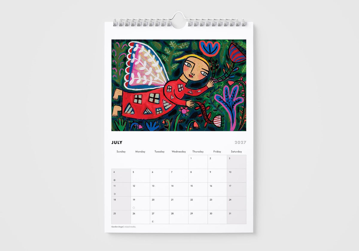 Rebecca Cool 2027 Wall Calendar