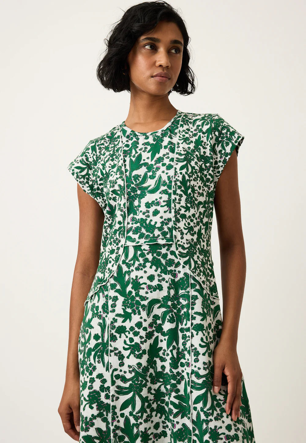 Nancybird Reyes Sleeveless Dress - Parsley