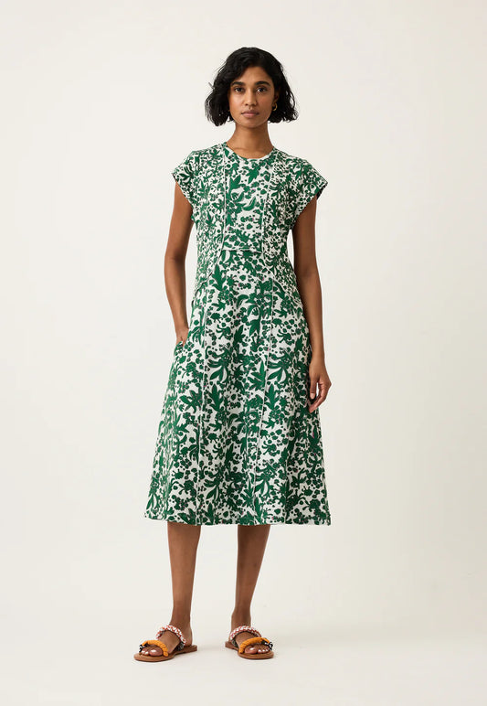 Nancybird  Reyes Sleeveless Dress - Parsley