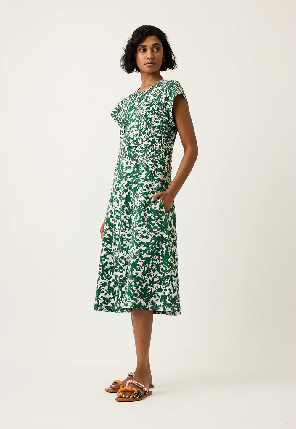 Nancybird Reyes Sleeveless Dress - Parsley