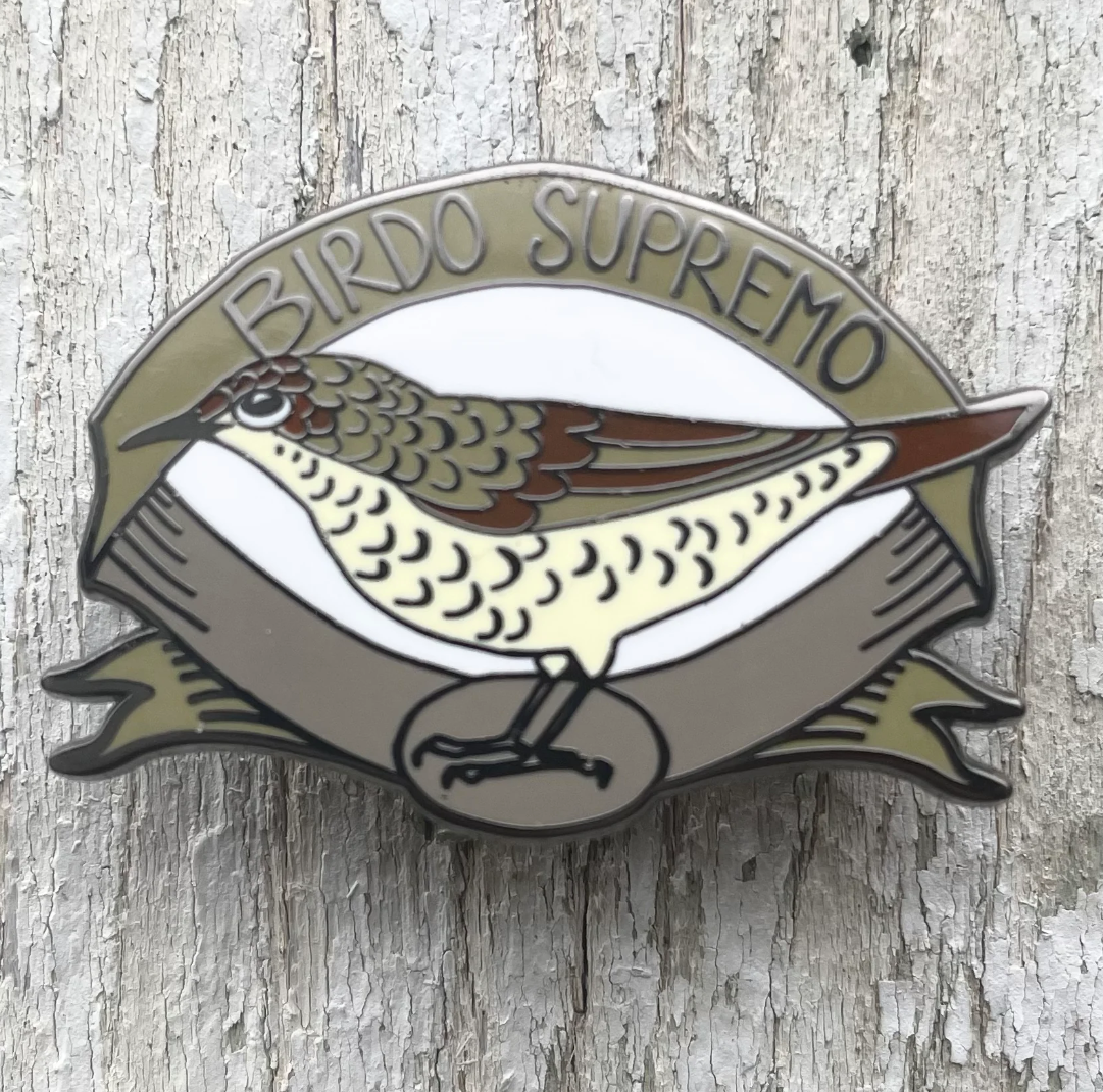 Bridget Farmer Birdo Supremo - Enamel Pin
