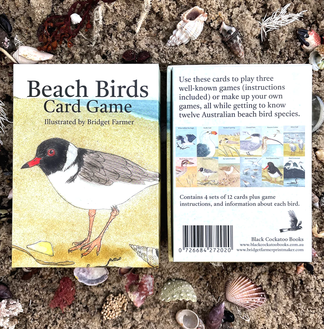 Bridget Farmer Beach Birds Card Game