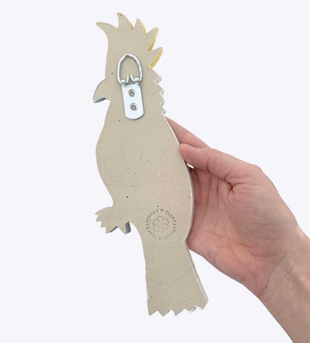 Togetherness Ceramic Wallhanging - Cockatoo