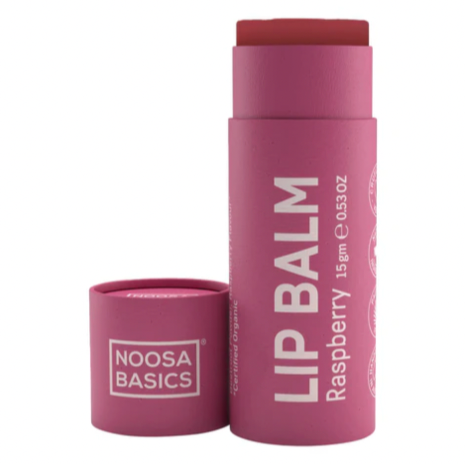 Noosa Basics Organic Lip Balm - Raspberry