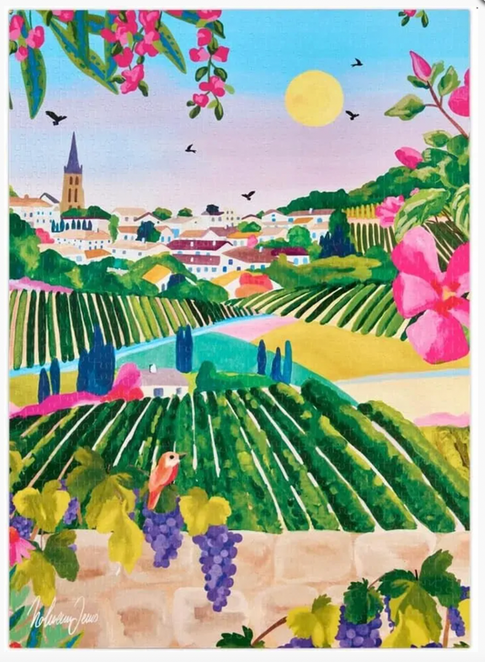 Village Vineyard - 1000 Piece Puzzle