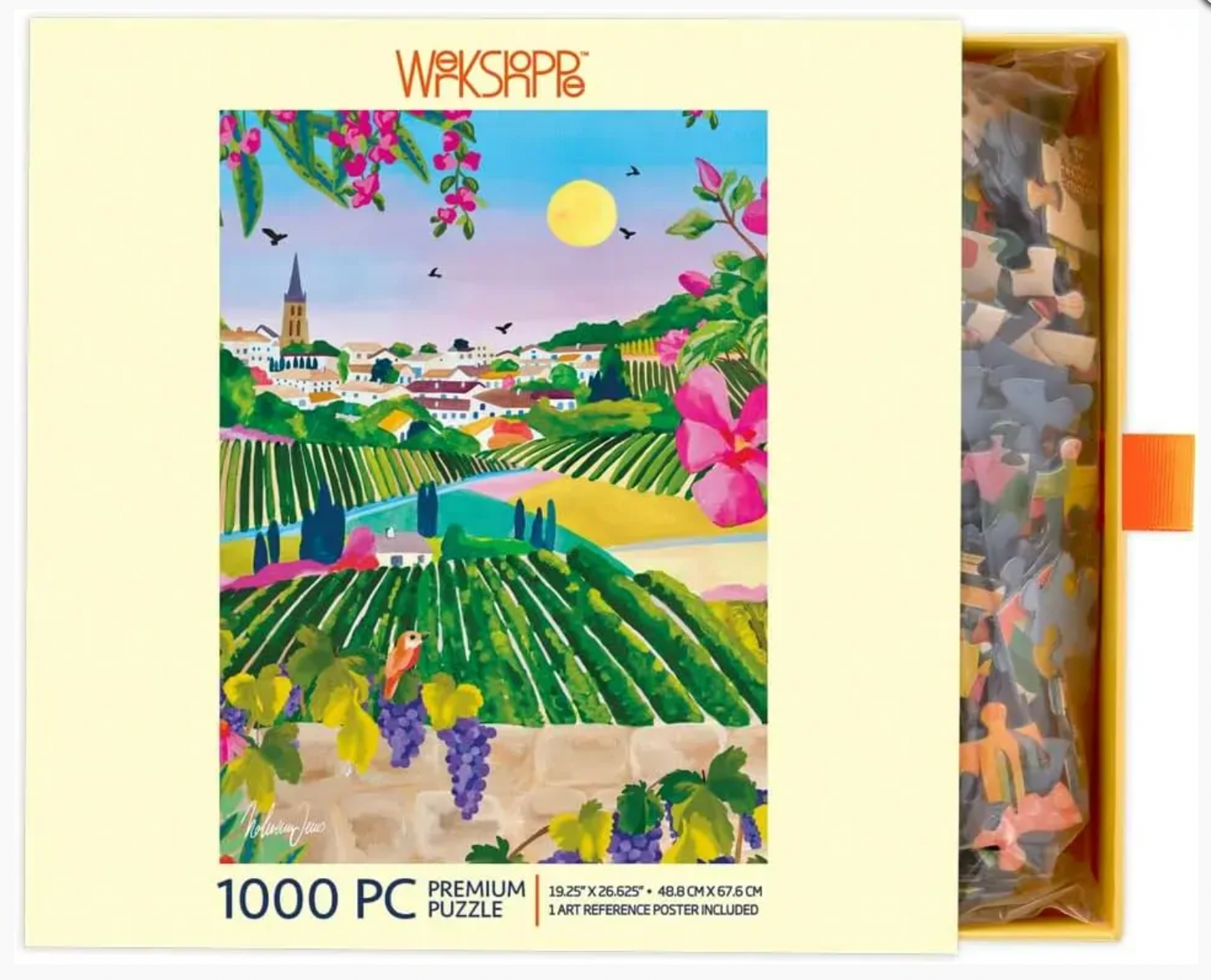 Village Vineyard - 1000 Piece Puzzle