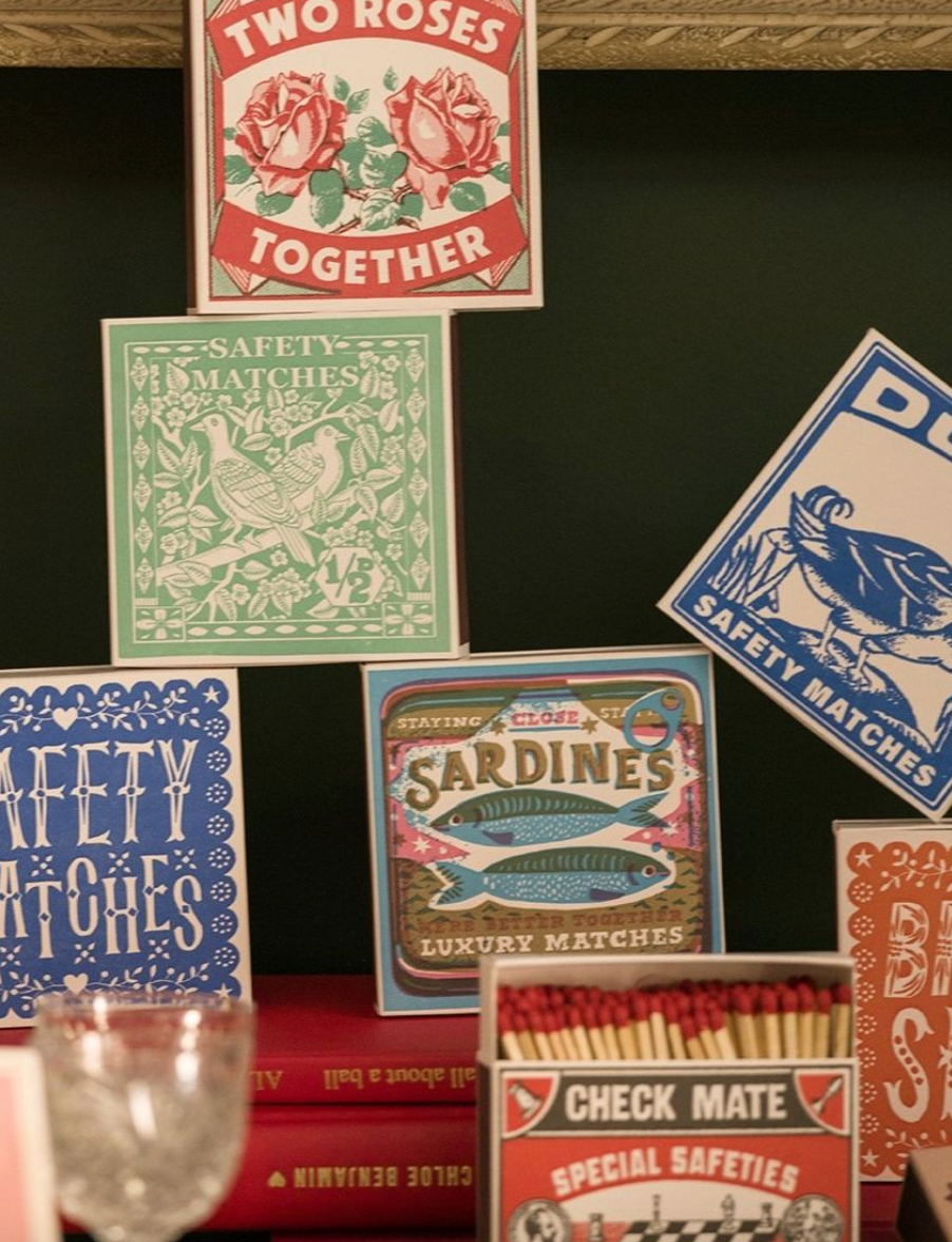 The Archivist's Luxury Matches 'Sardines'