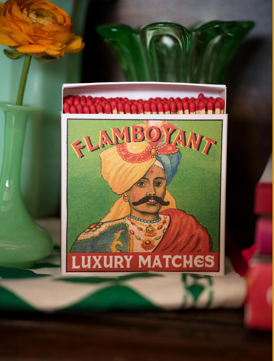 The Archivist's Luxury Matches 'Mr Flamboyant'