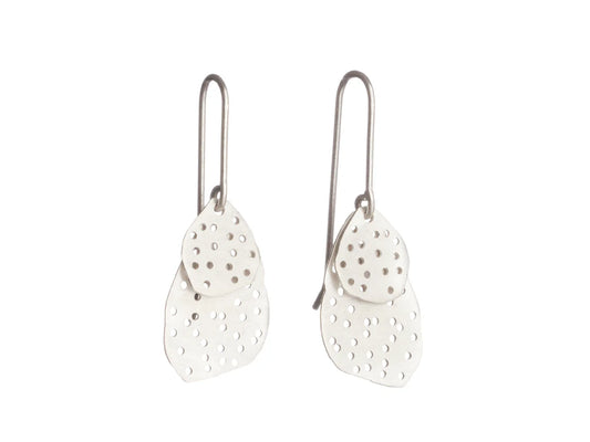 Shabana Jacobson Silver Dot Earrings