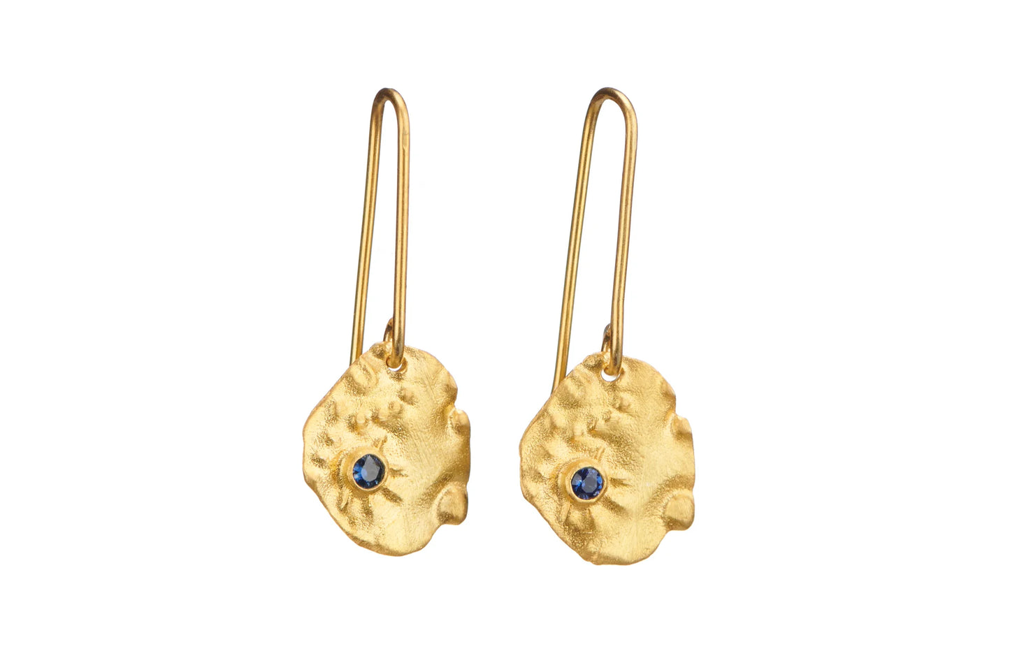 Shabana Jacobson Pharaohs Sapphire Drop Earrings