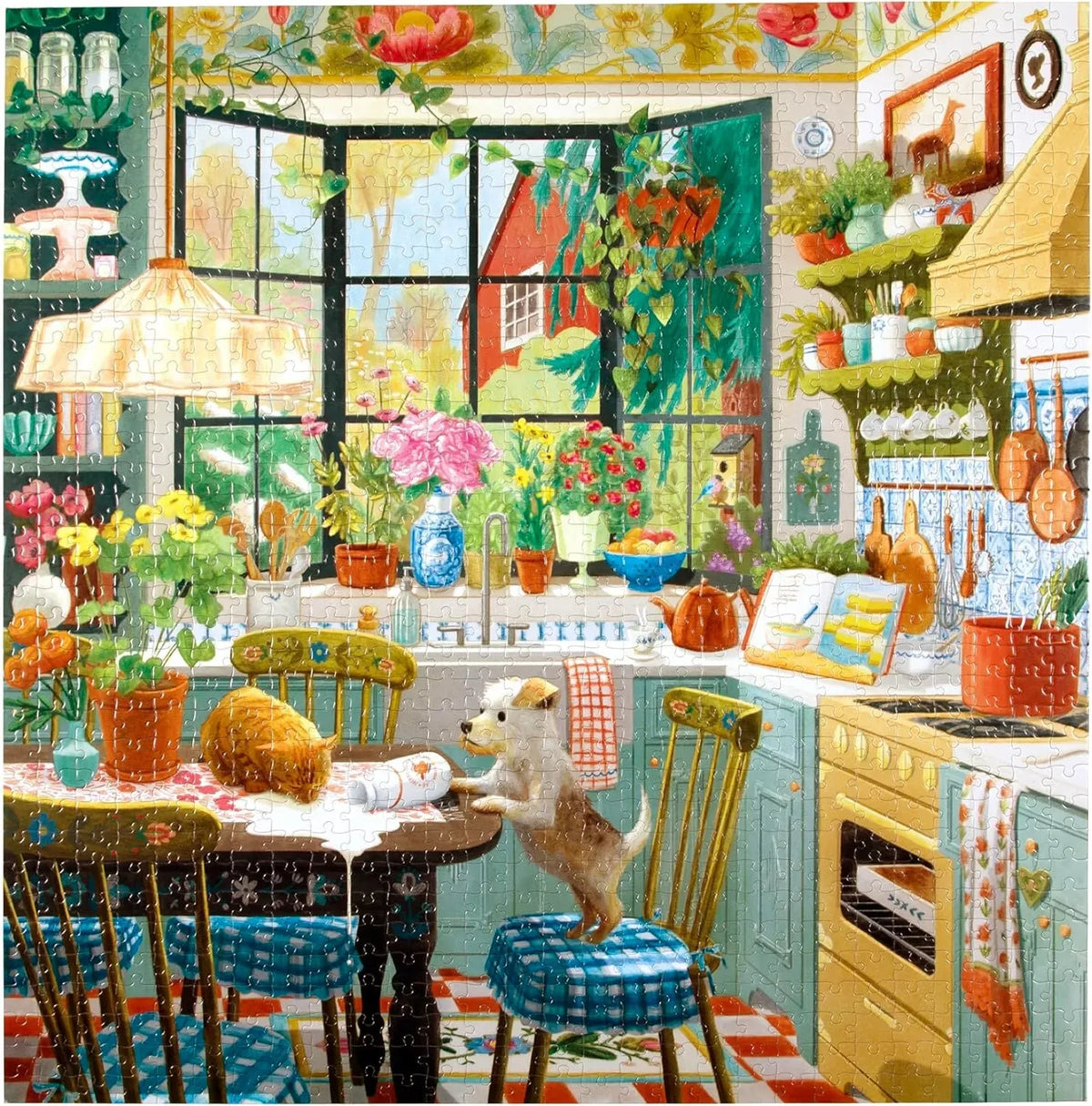 Springtime Kitchen - 1000 piece puzzle