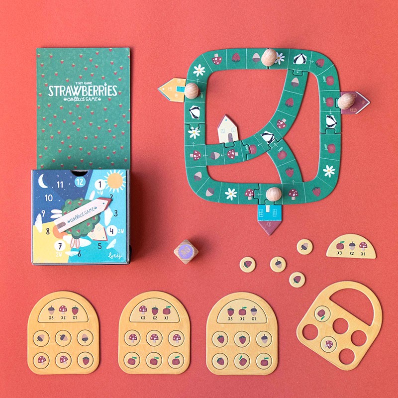 Londji Tiny Game - Strawberries