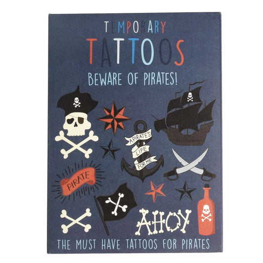 Beware of Pirates! Temporary Tattoos