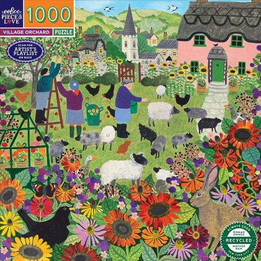Village Orchard - 1000 piece puzzle
