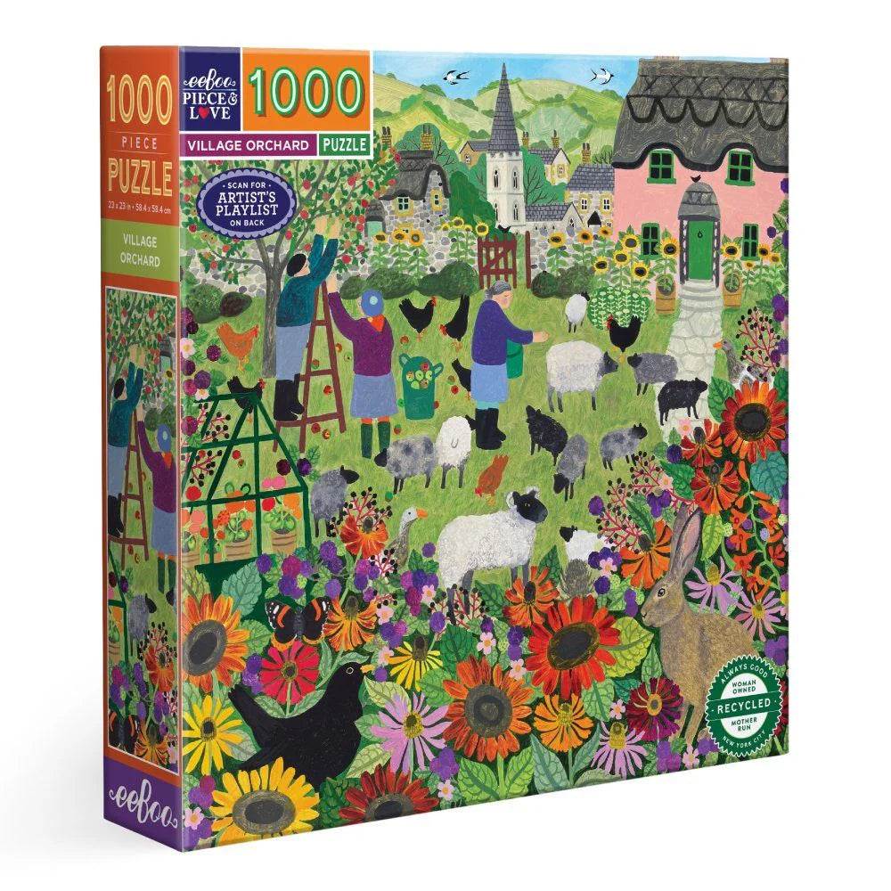 Village Orchard - 1000 piece puzzle