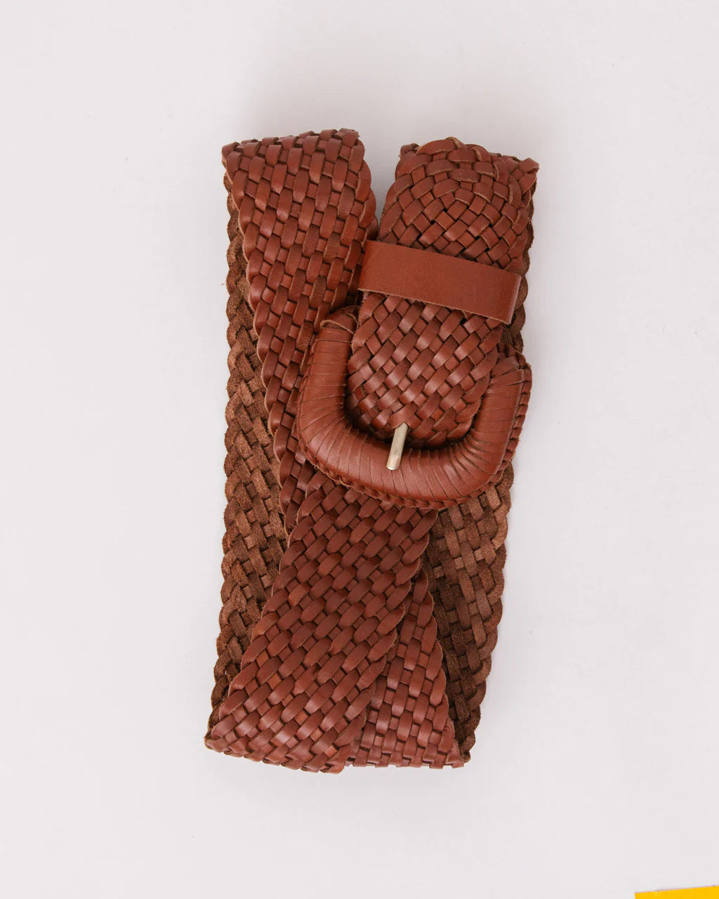 Woven Leather Belt by Byrd Studio