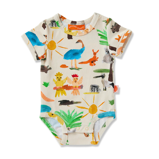 Halcyon Nights Yo's Country Short Sleeve Bodysuit