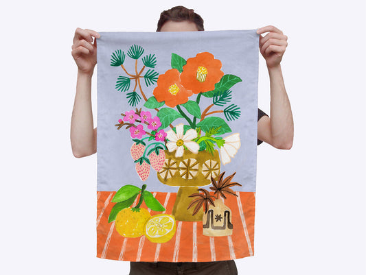 Togetherness Four Seasons Tea Towel