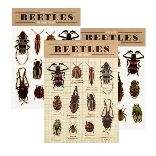 Beetles - Temporary Tattoos