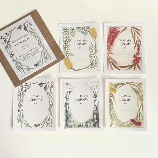 Bridget Farmer Botanical Bookplates