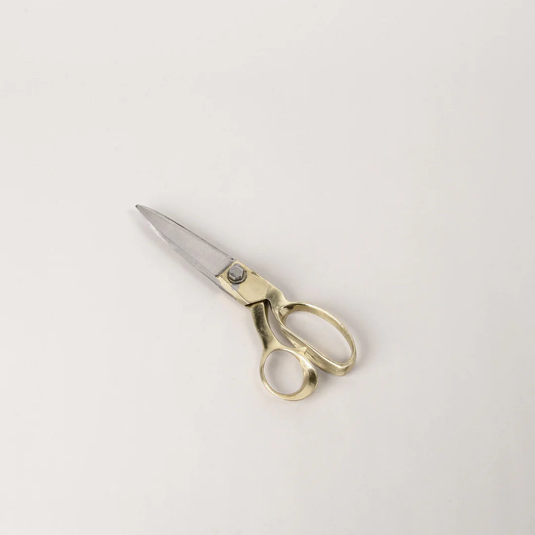 Brass tailor scissors