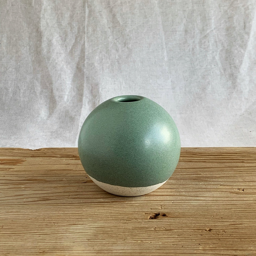 Henry and Tunks Bud vase - sage