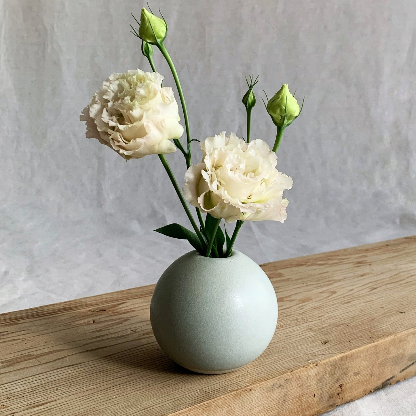 Henry and Tunks Bud vase - blue mist