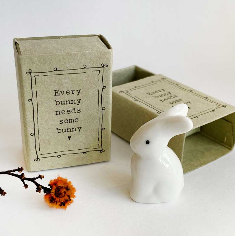 East of India Matchbox Memento - Little Bunny