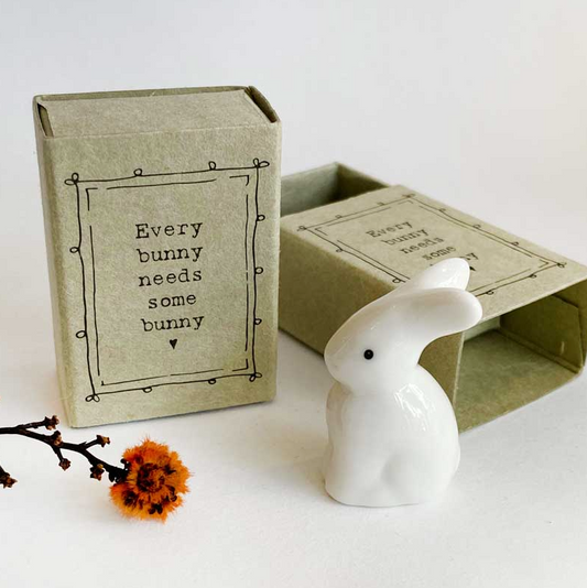 East of India Matchbox Memento - Little Bunny