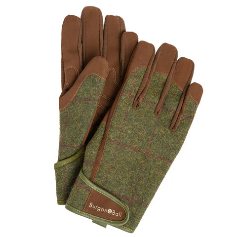 Love the Glove - Green Tweed