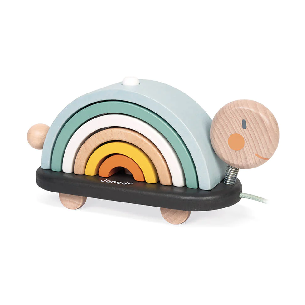 Janod Cocoon Rainbow Turtle