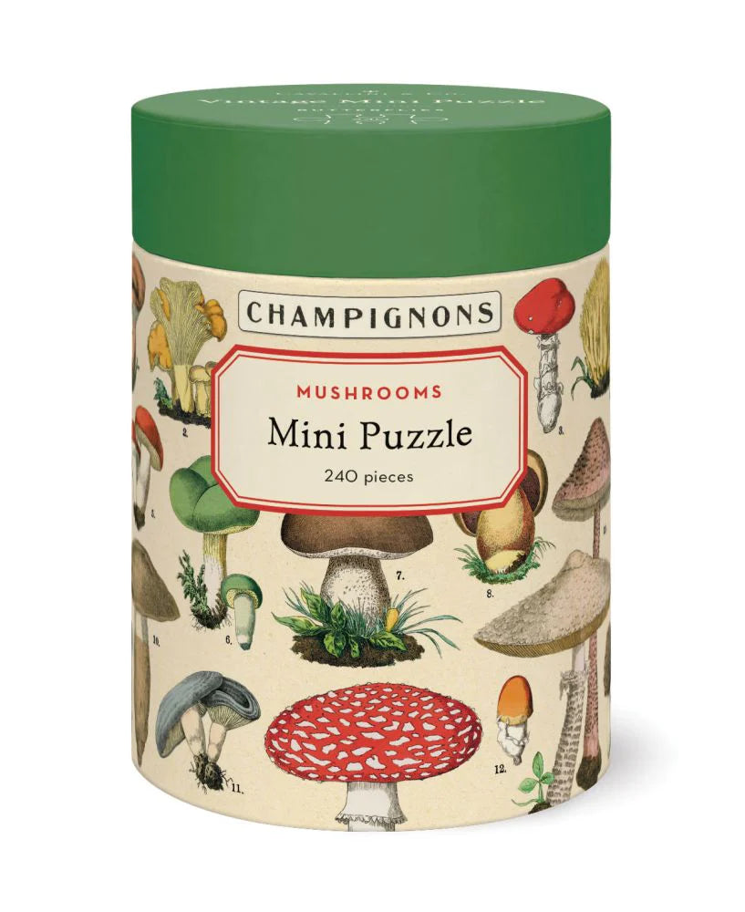 Cavallini & Co Mini 'Mushroom' 240 Piece Puzzle