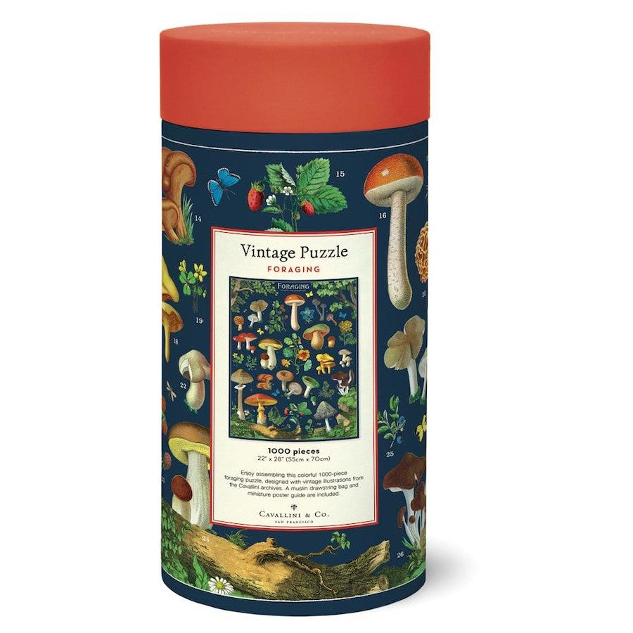 Cavallini & Co 'Foraging' 1000 Piece Vintage Puzzle