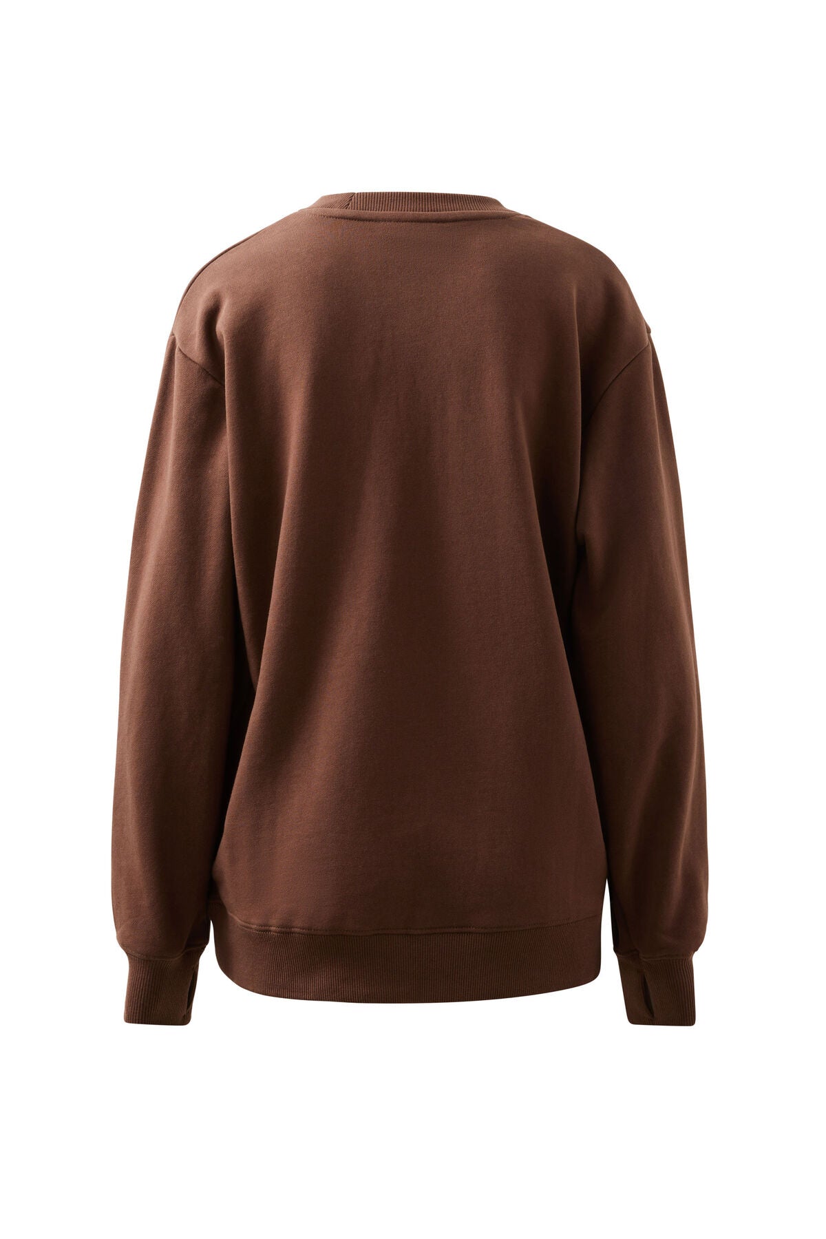 Ceres Life Isla Slouchy Crew - Chocolate