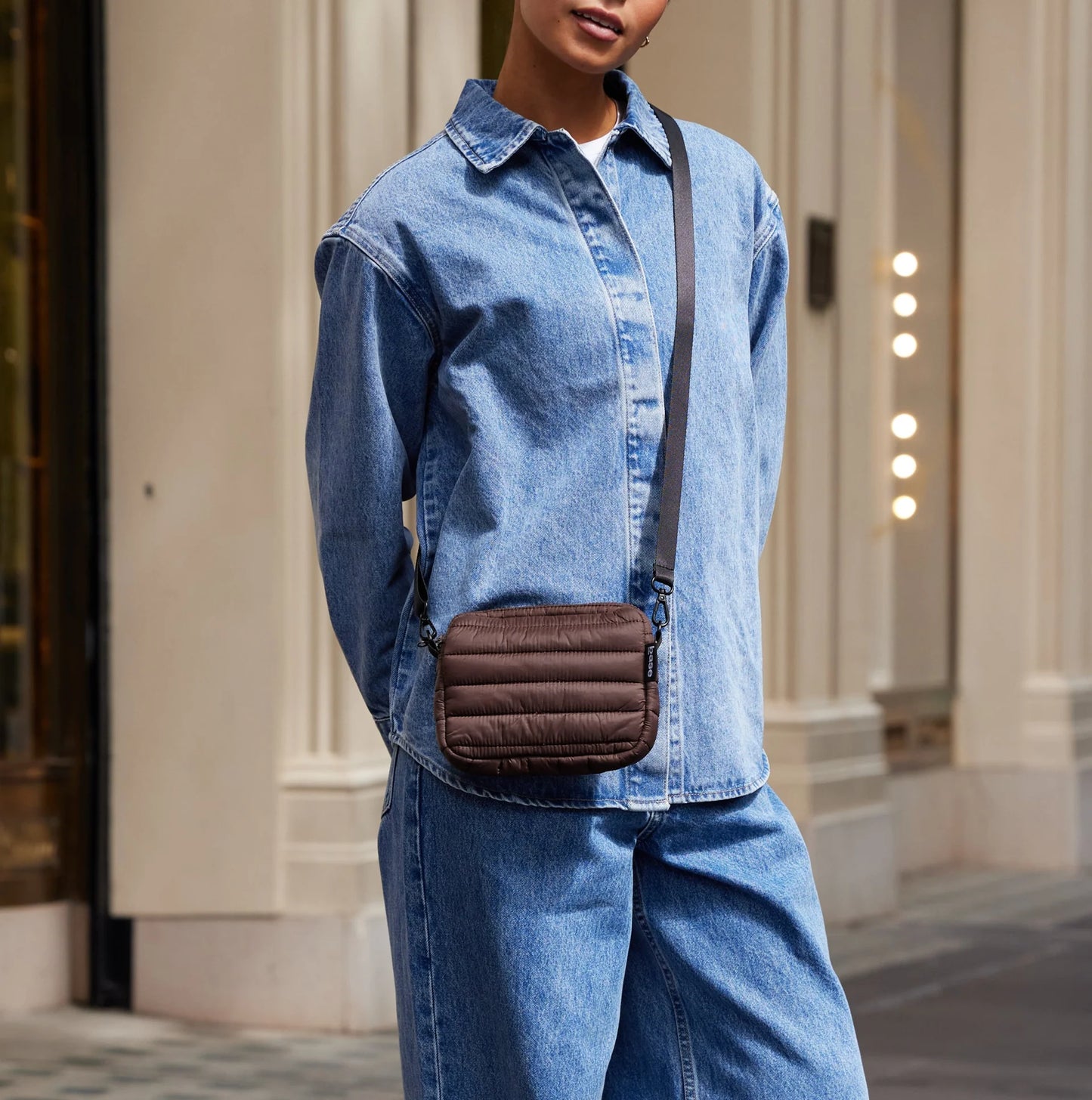 'Mini Base' Bag - Chocolate