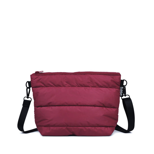 'Stash Base Crossbody' Bag - Burgundy