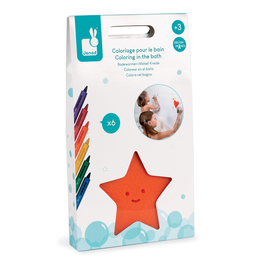 Janod Colouring Bath Sticks